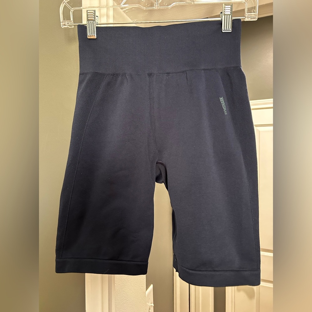 Gymshark Dark Blue Bike Shorts